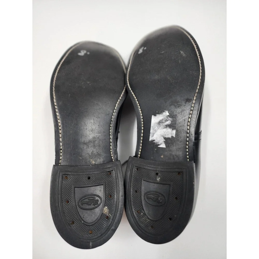 Vintage 1982 Craddock-Terry US MilitaryDress ShoesMens 9.5 R Black Leather Derby